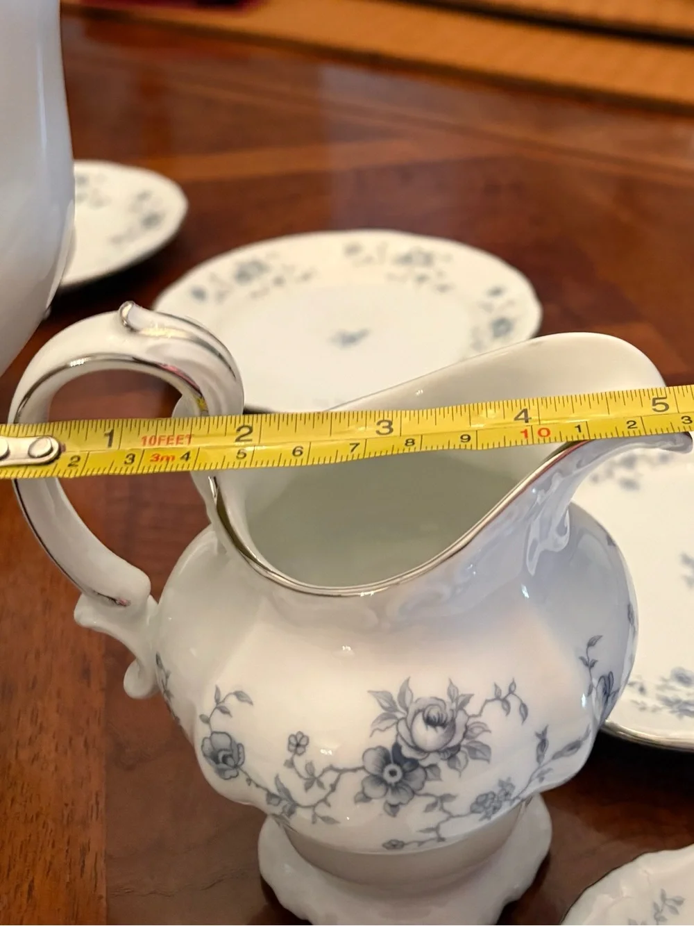 Johann Havilland 23 piece Set for Coffee or Tea service Porcelain Platinum China